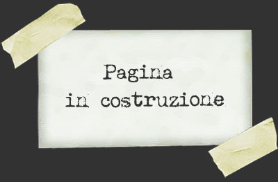 Pagina in costruzione